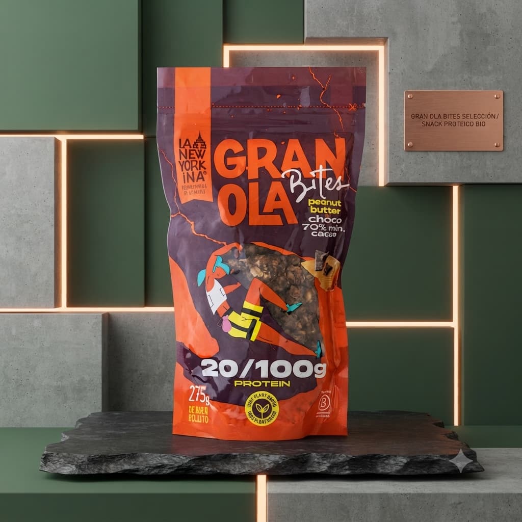 Granola Proteíca Cacahuete y Chocolate 70%